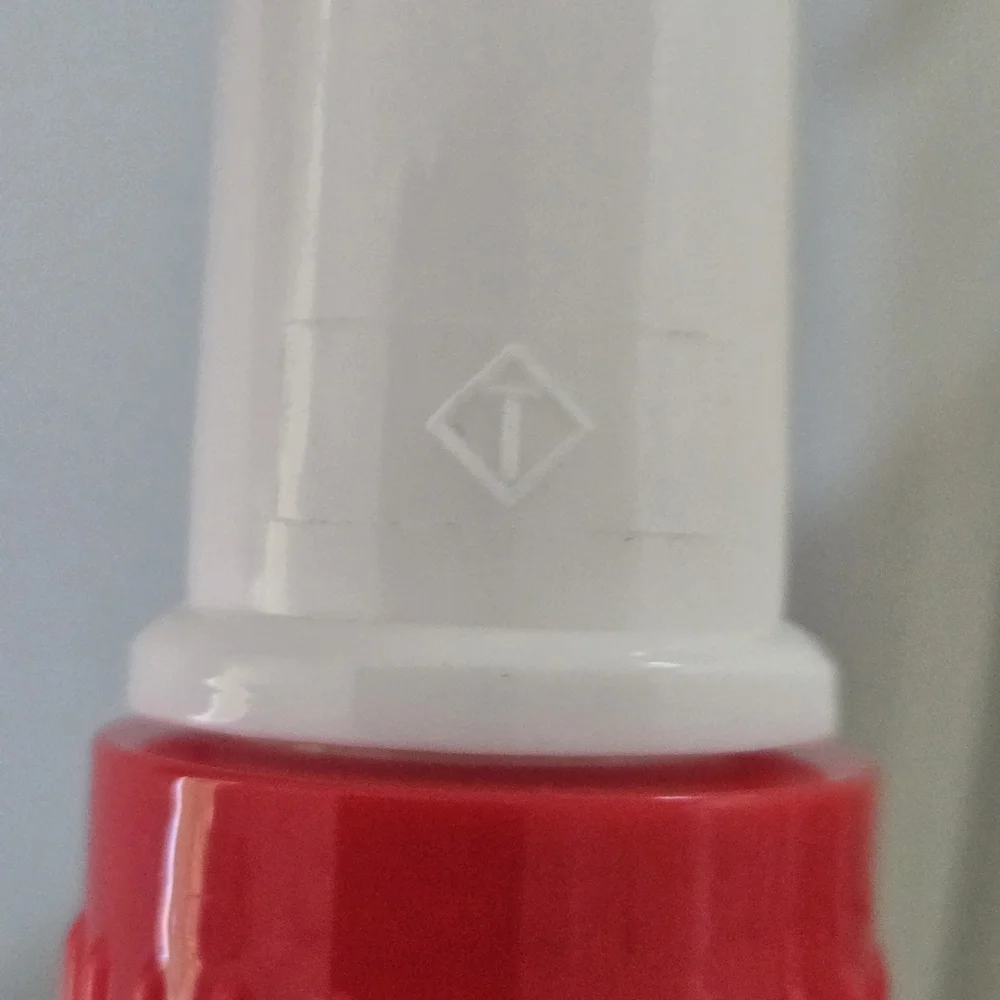 Set of 6 Red and White Spray Bottles